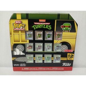 Funko Bitty Pop Collector Pack Teenage Mutant Ninja Turtles 12pc Damaged Package